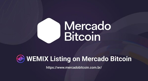 WEMIX Listed on Mercado Bitcoin, The Largest Exchange in Brazil