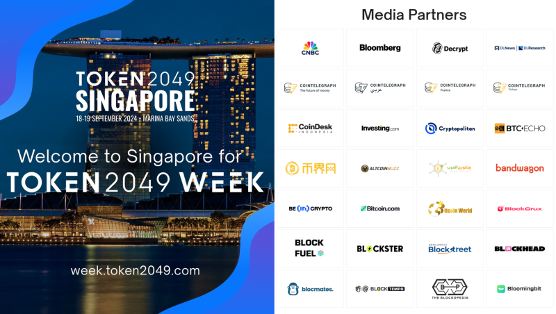 Blockstreet Joins Media Partner for 'Singapore Token 2049' World's Largest Blockchain Event