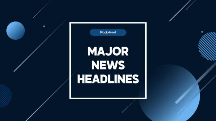 Major News Headlines for Today