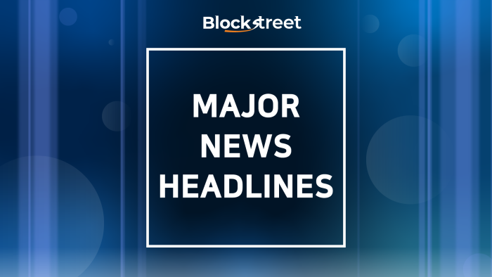 Major News Headlines for Today