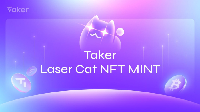 테이커 프로토콜, 레이저 캣 NFT 공개