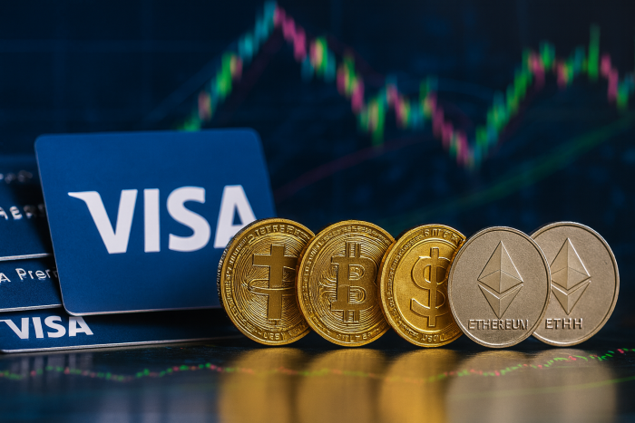 암호화폐 카드 결제 규모 26조 원 돌파···비자가 90% 이상 장악