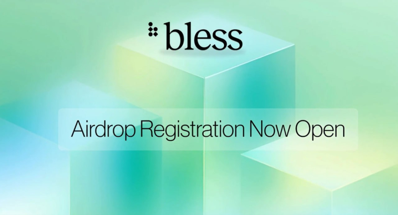 Bless, Airdrop Reward Guidance for Testnet Participants "Wallet Registration Required!"