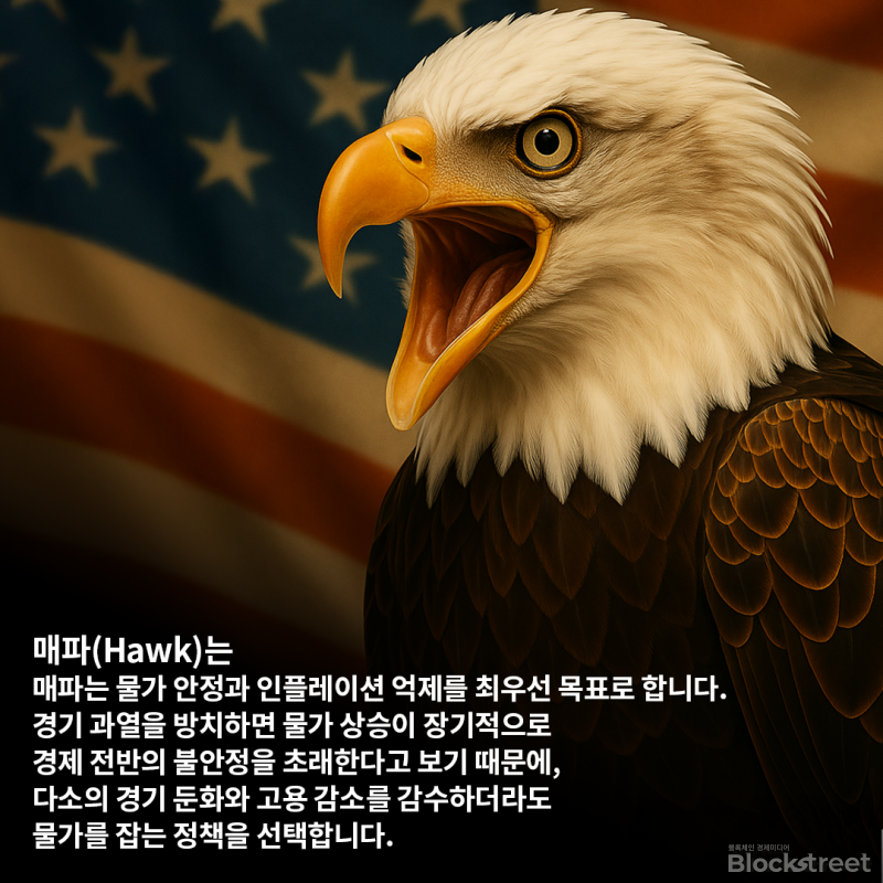 [카드뉴스] "매파·비둘기파·올빼미파,  누가 코인 시장을 흔들까?"
