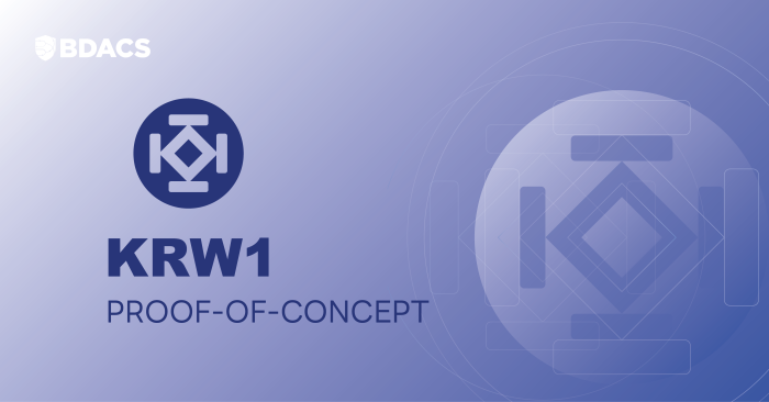 비댁스, 韩 최초 원화 스테이블코인 \'KRW1\' 발행 성공