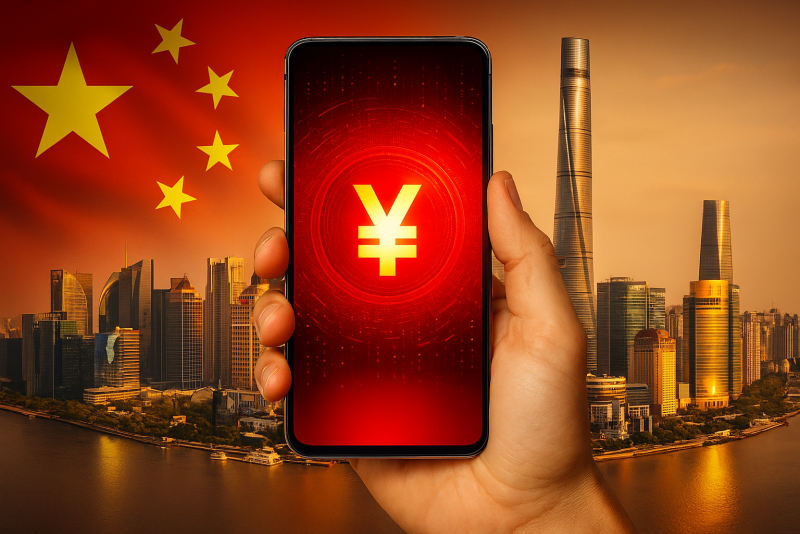 中, 상하이에 디지털 위안 운영 센터 개설