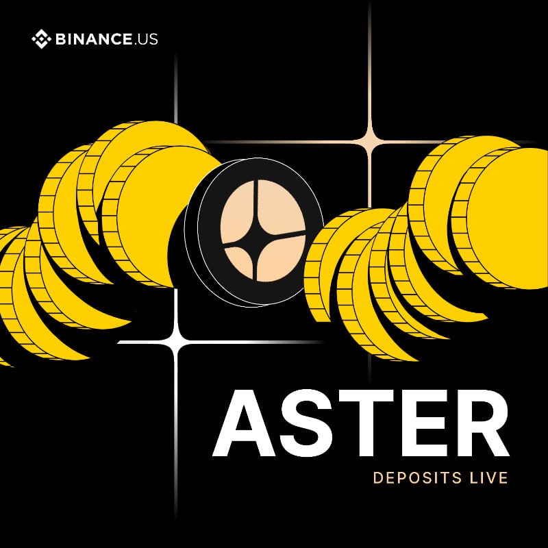 Aster enters Binance US, with first-day trading volume hitting 489.8 billion won.