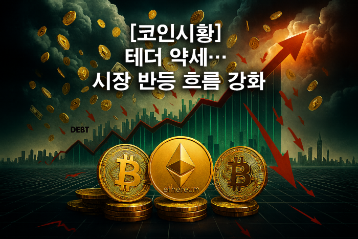 테더 도미넌스 6.27%→6% 급락... 비트코인 9.1만弗 돌파, 시총 3조弗 회복