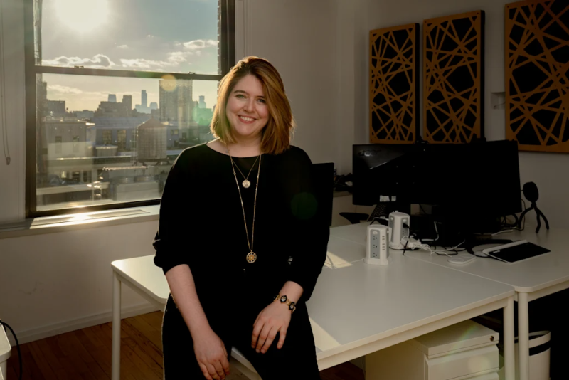 21셰어스(21Shares) 창업자 오펠리아 스나이더(Ophelia Snyder) <br />
사진=블룸버그 통신