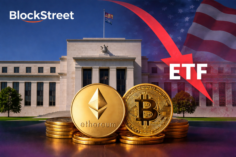 연이은 코인 현물 ETF 자금 이탈에 비트코인 하락…테더 도미넌스 6% 공방