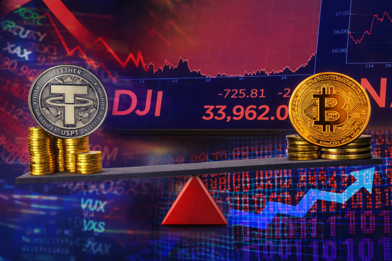 비트코인, 테더 도미넌스 분기점 이탈 실패에 8.8만 달러 이탈…옵션 만기 앞두고 변동성 경계