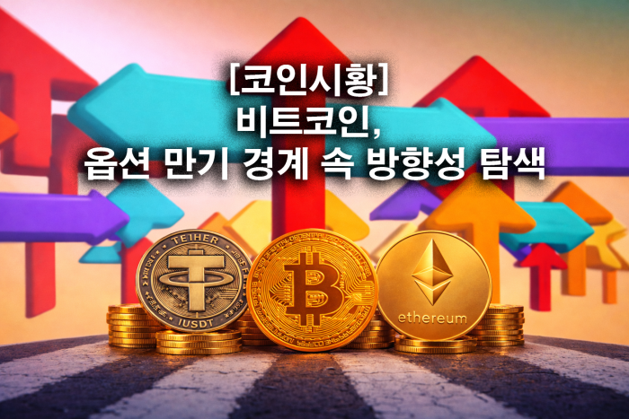 비트코인, 옵션 만기 경계 속 방향성 탐색