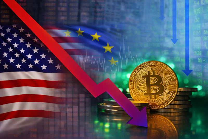 미·EU 갈등 재부각에 비트코인 급락…9만 3천 달러 지지선 붕괴