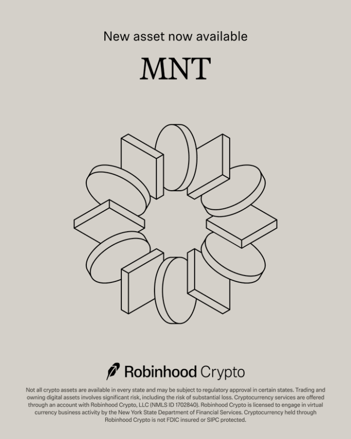 맨틀 네트워크, 로빈후드 상장으로 美 메인스트림 시장 진입