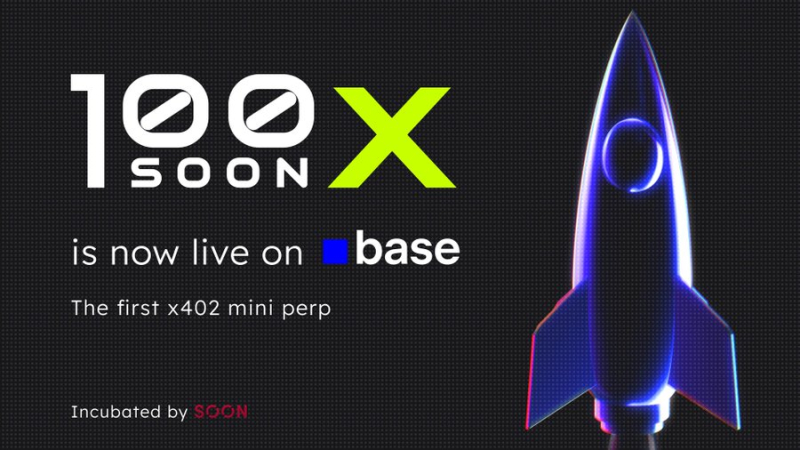 쑨(SOON), 예측형 파생상품 거래 플랫폼 '100xSOON' 베이스 체인 출시