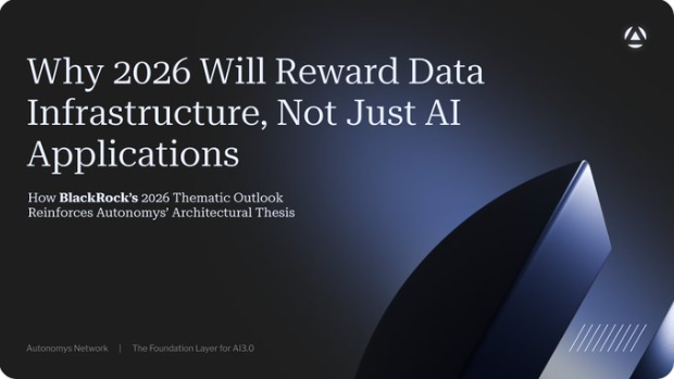 블랙록이 지적한 'AI 인프라 병목'…자율미스, 탈중앙화 스토리지로 해법 제시