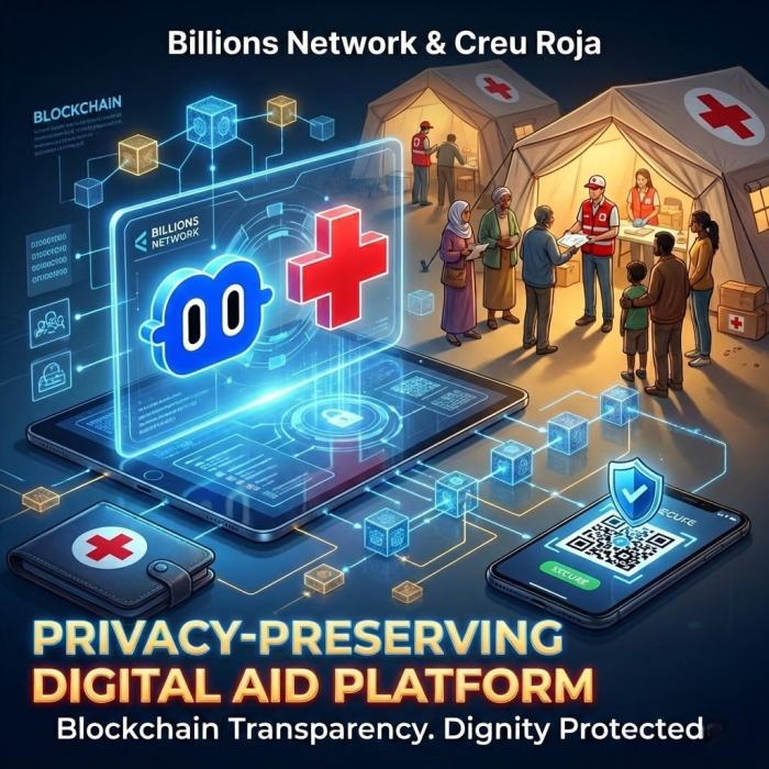 빌리언즈 네트워크, 스페인 적십자사 \'블록\'과 \'프라이버시 보호형 디지털 구호 플랫폼\' 공식 출범