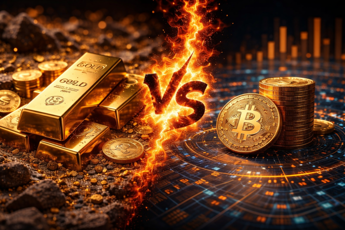 금 4,861달러 고공행진 속 비트코인 \'저평가\'···반등 임박 신호