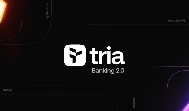 On-chain neobank TRIA supports Binance Futures trading.