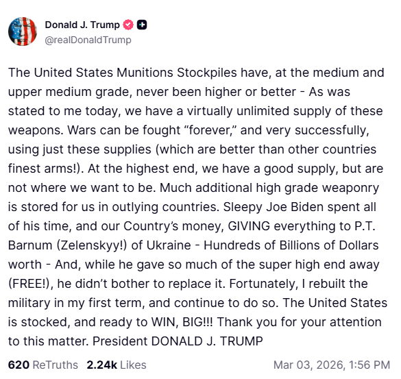 출처=truthsocial.com/@realDonaldTrump