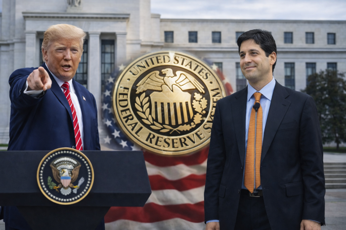 트럼프 연준 의장 후보 지명···암호화폐 시장 촉각