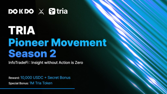 트리아, 웹3 플랫폼 독도와 \'Pioneer Season 2\' 캠페인 진행