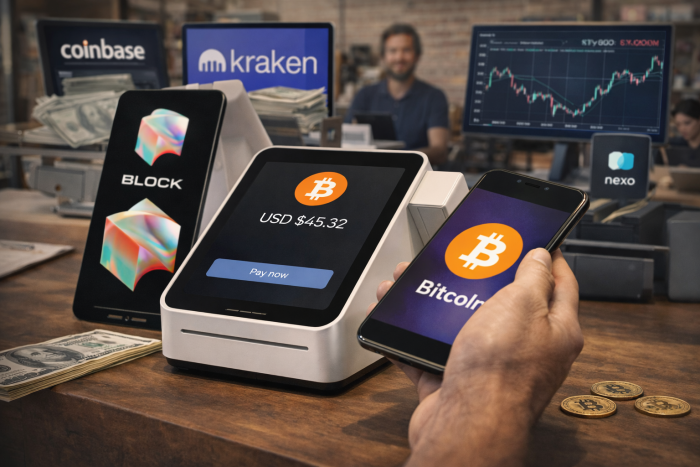 스퀘어 POS 비트코인 결제 도입