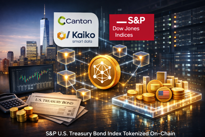 S&P 다우존스 지수, 美 국채지수 블록체인 토큰화 완료