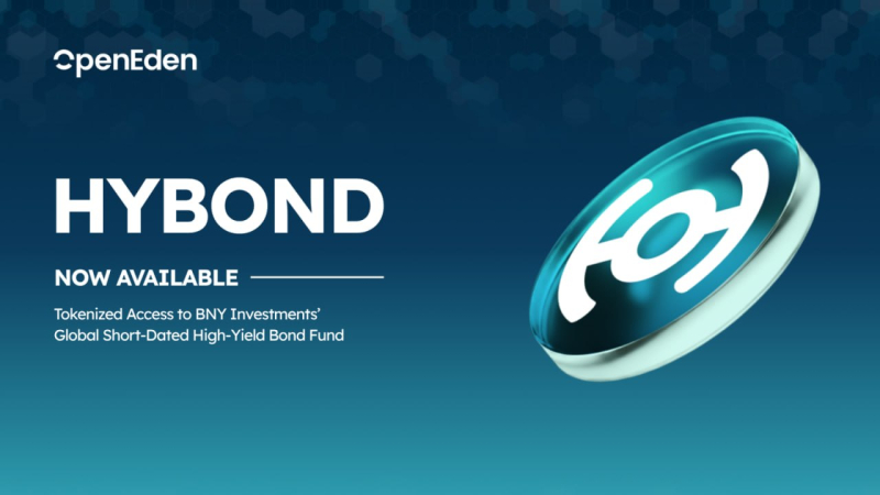 오픈에덴, 뱅크오브뉴욕멜론과 손잡고 토큰화 하이일드 채권 'HYBOND' 출시