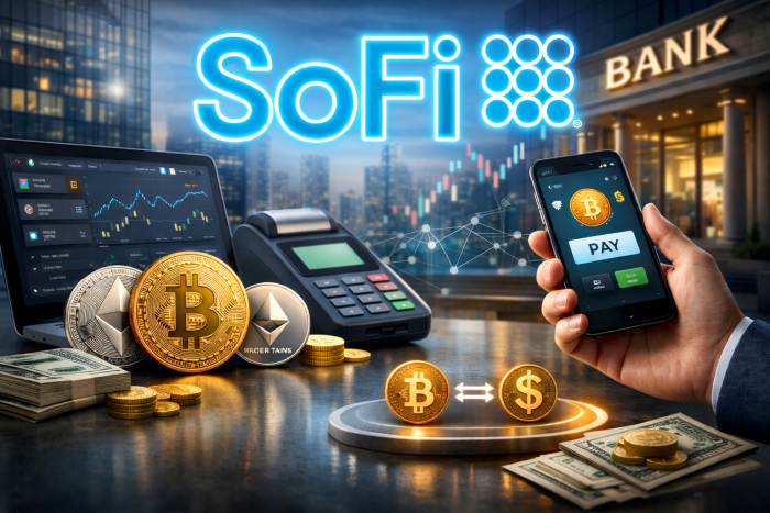 소파이 테크놀로지스, 기업 금융에 암호화폐 결제 통합