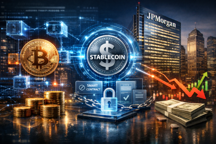 제이미 디몬, 블록체인 경쟁 심화 경고