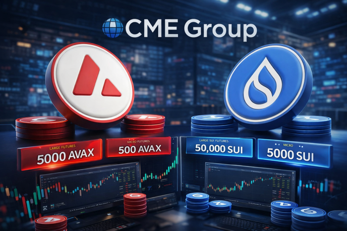 美 CME 그룹, 아발란체·수이 가상자산 선물 출시···알트코인 파생상품 확대