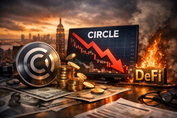 서클 주가 10% 급락, 하향·사건 겹쳤다