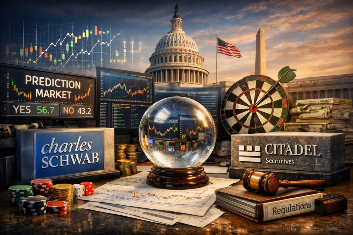 찰스 슈왑·시타델, 예측시장 진입 검토 확대