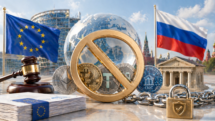 EU, 露 암호화폐 거래 전면 금지 제재 발표