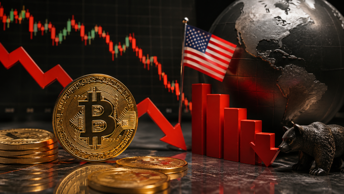 비트코인, 美 수요 약화 하락