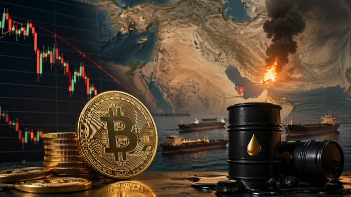 비트코인, 유가 급등에 주간 최저 하락