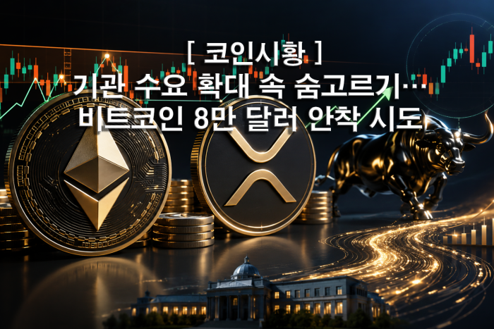  기관 수요 확대 속 숨고르기···비트코인 8만 달러 안착 시도