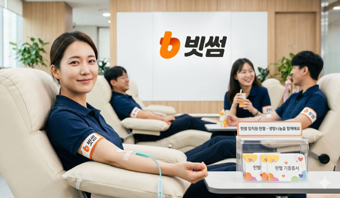 빗썸, 올해 두 번째 임직원 헌혈···\'정기 헌혈\' 사내 문화로 자리잡아