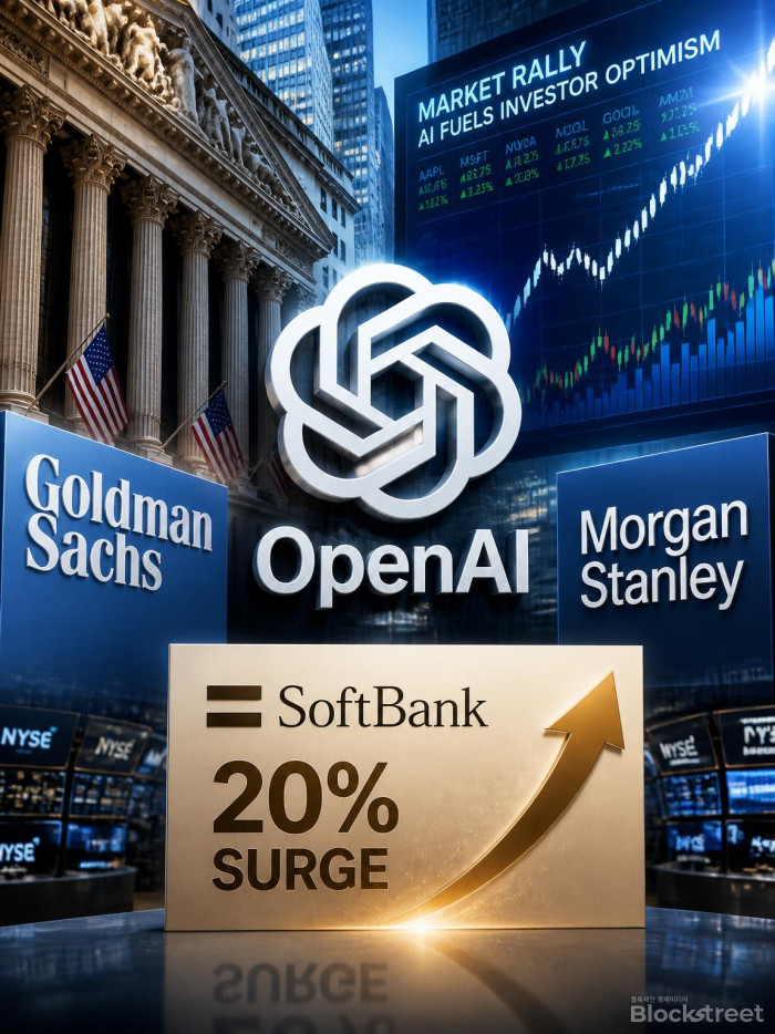 오픈에이아이(OpenAI), 이르면 내일 IPO 신청···소프트뱅크 주가 20% 폭등
