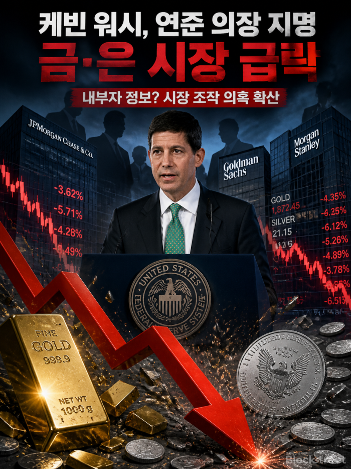 "워시 지명, 금은 시장 악의적 타격"···오스트리아학파 경제학자 강력 비판