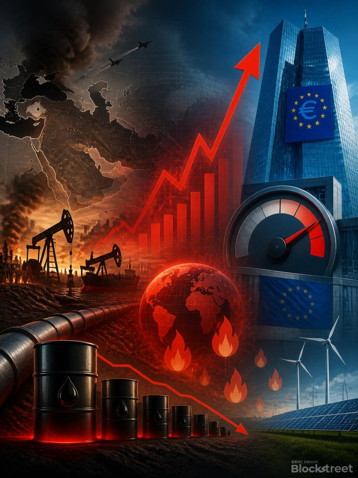 ECB 수석 경제학자 "미·이란 갈등 완화돼도 인플레 지속"