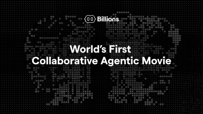 빌리언즈, 세계 최초 \'Collaborative AI Agent Movie\' 공개... 휴먼 DID와 AI 에이전트 연결 실험 본격화