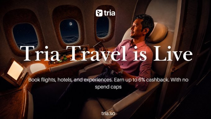 트리아, 여행·공연·크루즈 예약 서비스 'Tria Travel' 출시… 최대 6% 캐시백 제공